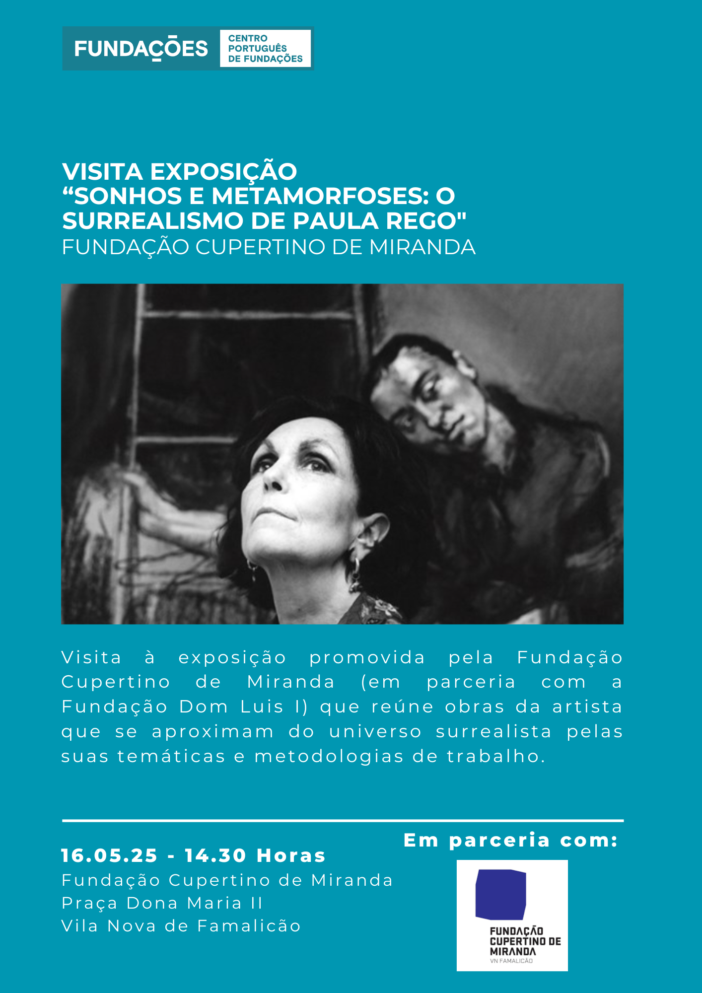 CPF promove visita à exposição Sonhos e Metamorfoses: O Surrealismo de Paula Rego