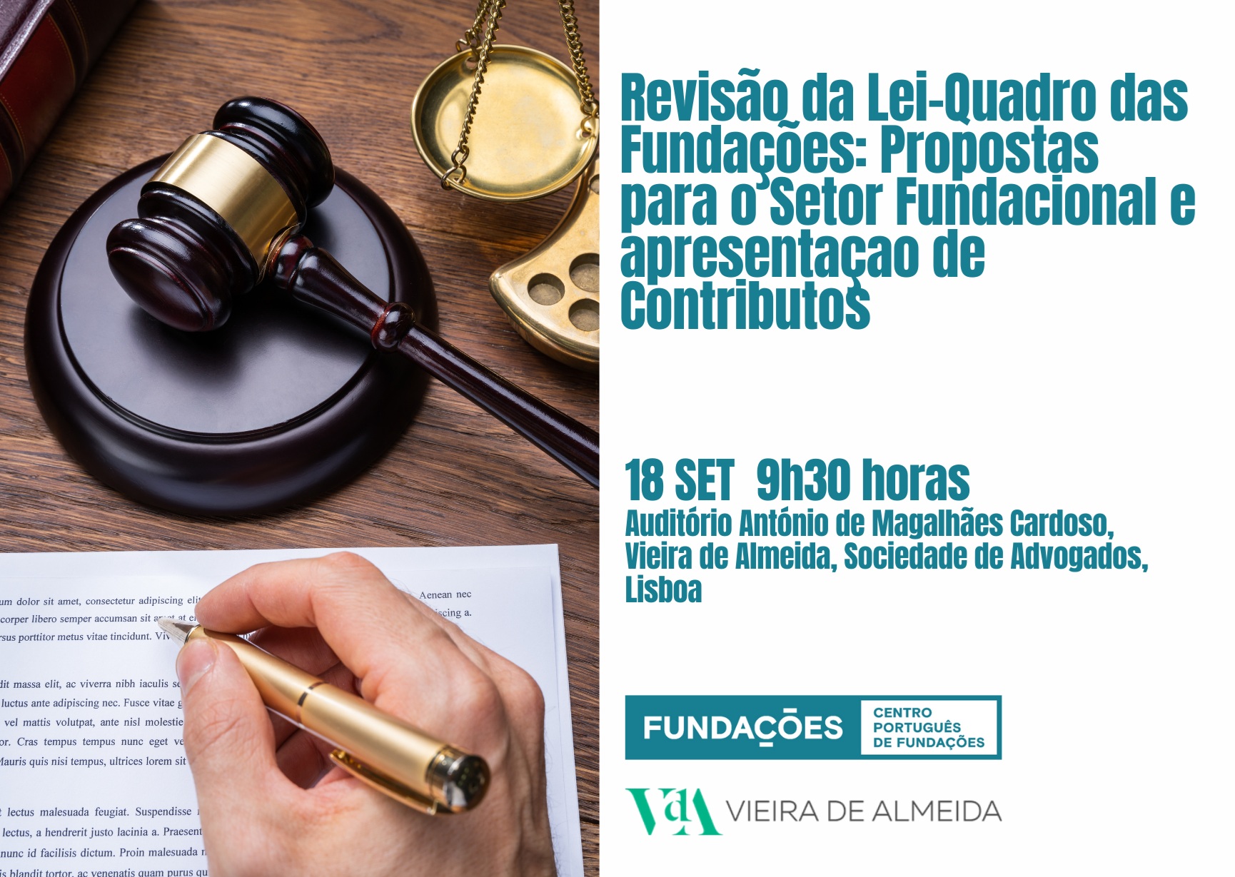Revisão da Lei-Quadro das Fundações: Propostas para o Setor Fundacional e apresentação de Contributos