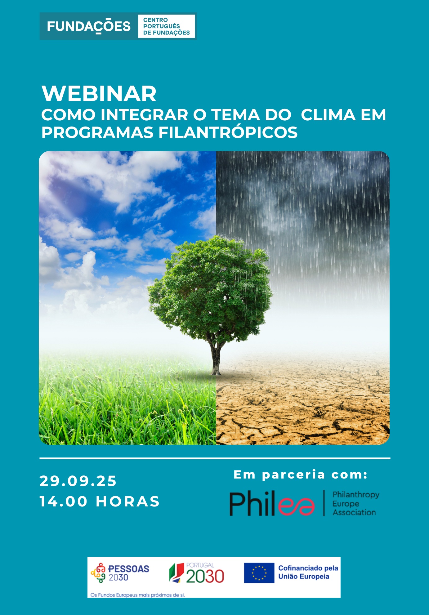 Webinar – Como incorporar o Clima nos programas das fundações